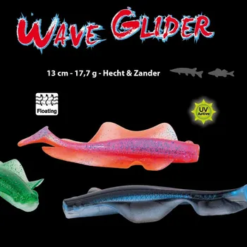 Umělá nástraha Iron Claw nástraha Wave Glider 13cm 17,7g WML blistr 4ks
