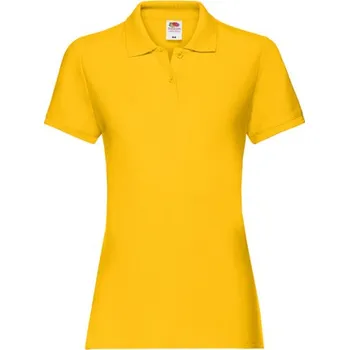 Dámská móda Fruit of the Loom Dámská polokošile 63-030-0 Sunflower S