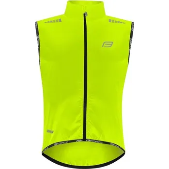 cyklistický dres Force V48 fluo cyklovesta - neprofuk POUZE XS (VÝPRODEJ)