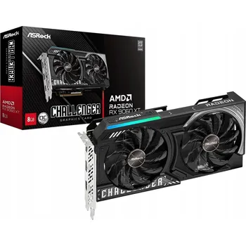 Grafická karta Grafická karta ASrock Radeon RX 9060 XT Challenger OC 8GB GDDR6 128bit FSR