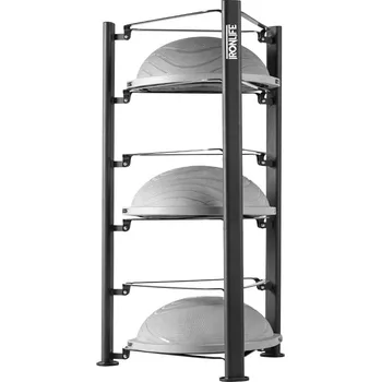 BOSU stojan IRONLIFE na 5 ks BOSU, černý