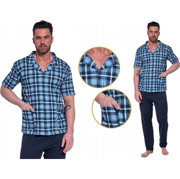 Pánské pyžamo Cornette Pánské pyžamo 318/53 s krátkým rukávem, velikost M