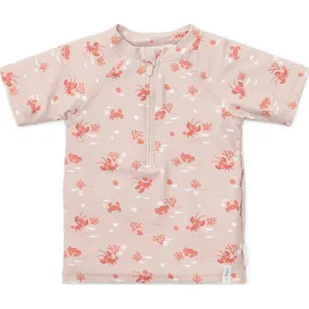 Kojenecké plavky Little Dutch Plavecké triko krátký rukáv Lobster Bay Velikost: 86/92