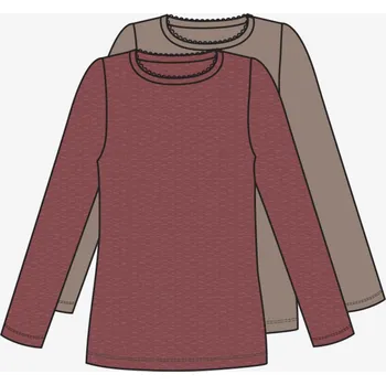 Kojenecká souprava Minymo - Triko s dlouhým rukávem 2ks - Apple Butter Varianta:: 122