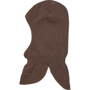 Kojenecká čepice Minymo Pletená kukla - Cocoa Brown Velikost: 92/98