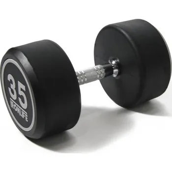 Tyč činky Jednoruční činka pogumovaná IRONLIFE 35 kg