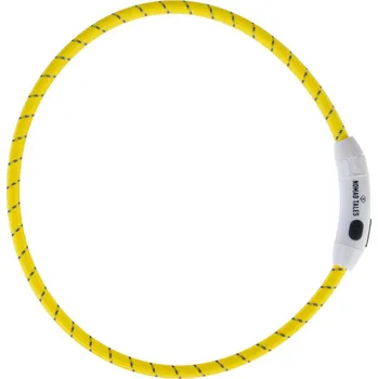 Obojek pro psa Nomad Tales Spirit USB obojek nylonový žlutý pro psy