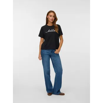 Dámská móda Tričko Vero Moda Schwarz 490649 XL