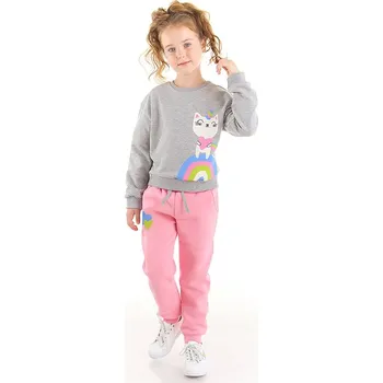 Denokids Grau/ Rosa 181895 80