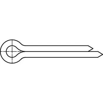 Matice Závlačka dle čsn 1781 6.3x 36 bez povrchu