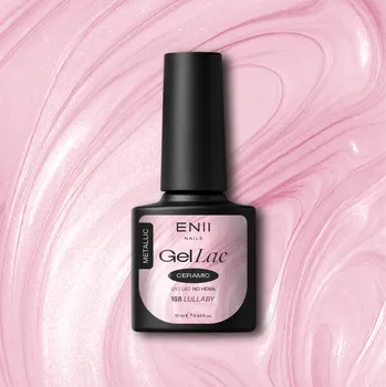 Lak na nehty ENII NAILS Gel lak Ceramic 188 Lullaby 10 ml