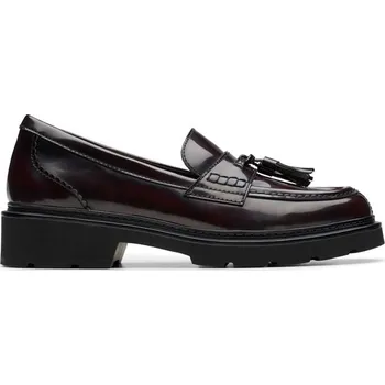 Dámské polobotky Clarks Bordeaux 2273343 37