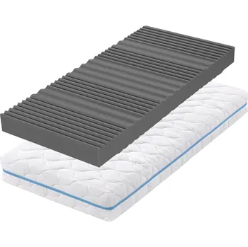 Matrace Nika matrace 200 x 200 cm, Medicott Silverguard, 22 cm sleva + polštář