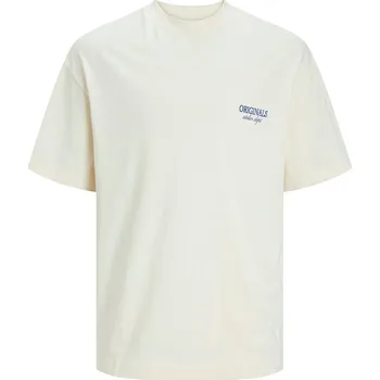 Pánské oblečení Tričko Jack & Jones Creme 6194758 XL