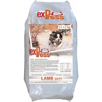 Krmivo pro psa Lisované granule exPress Lamb 24/11 15 kg