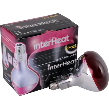 Interheat Infračervená žárovka Interheat, sada 2 ks Výkon: 250 W