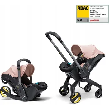 Autosedačka Autosedačka Doona i 0-13 kg ISOFIX proti směru jízdy Blush Pink