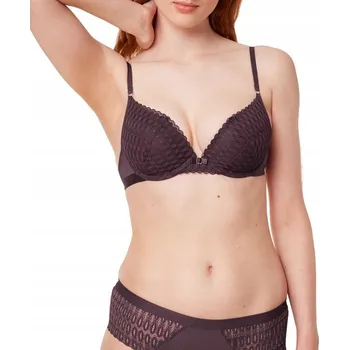 Podprsenka Triumph push-up podprsenka hnědá WHU velikost 80E