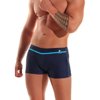 Pánské plavky Pánské boxerkové plavky Jolidon B583 XXL Tm. modrá
