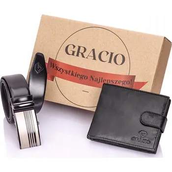 Peněženka Gracio peněženka z pravé kůže černá - muž
