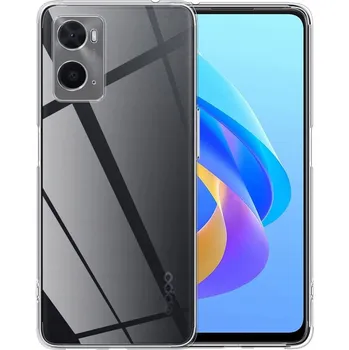 Pouzdro na mobilní telefon Pouzdro Průhledné 2 mm pro Oppo A57/A57s [Clear, Ostrov] + Sklo 9h