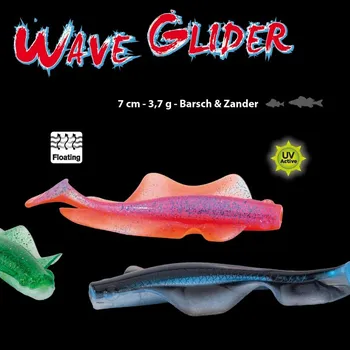 Umělá nástraha Iron Claw nástraha Wave Glider 7cm 3,7g BFL blistr 6ks