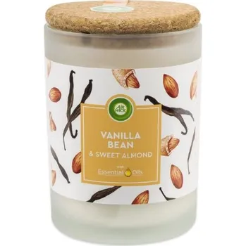 Svíčka Air Wick svíčka Essential Oils Vanilka & sladké mandle 185 g Německo