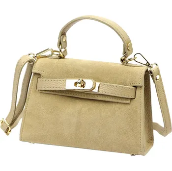 Kabelka Dámská kabelka Luka 24-089 tmavě béžová