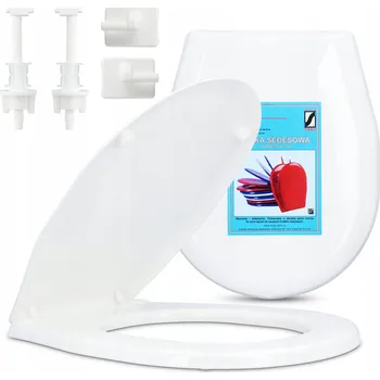 Inter Sano univerzální WC sedátko PP bílé, bez poličky