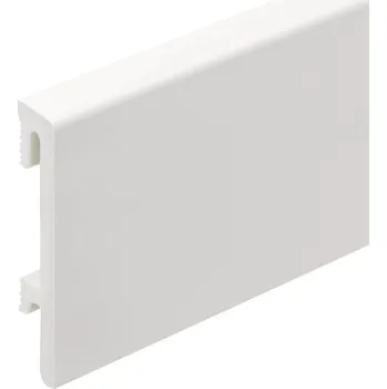 soklová lišta Lišta Salag PVC 16 x 80, délka 20 cm, bílá