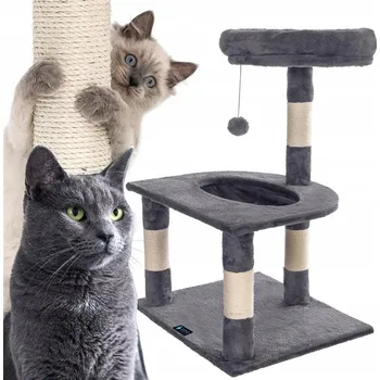 Nízké škrabadlo, pelíšek, škrabací sloupek ZooVentus 61 - 100 cm