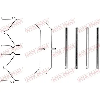 Přislušenství brzdového systému Sada příslušenství obložení kotoučové brzdy QUICK BRAKE 109-1129