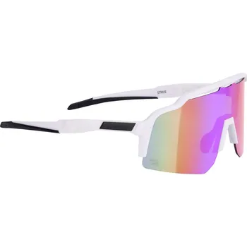 Sluneční brýle brýle FORCE STRIVE bílé, fialovo-žluté zrc. sklo