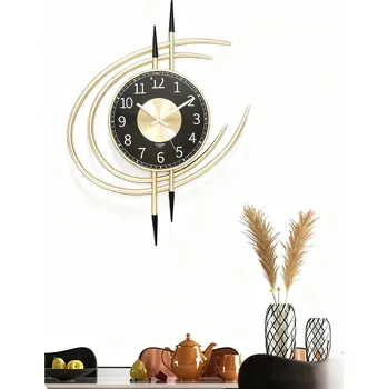 Hodiny Nástěnné hodiny Retro Loft Římské 3D Vintage Velké 54CM