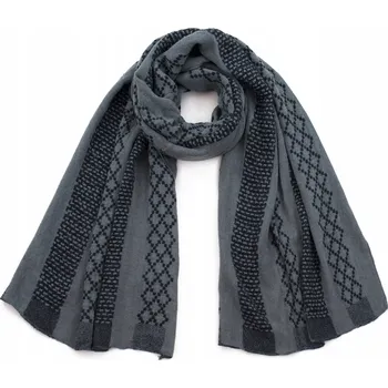 Šála Szaleo šála šedá 200 cm - dámská