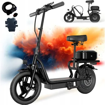 Dětské vozidlo Elektrické městské vozítko pro dospělé Cheevalry X12 800W 15AH 31 km/h PL