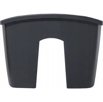 Květináč Balkonový květináč Prosperplast černý plast 12 l