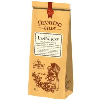 Čaj Valdemar Grešík Lymfatický čaj devatero bylin 50 g