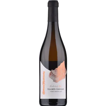 Víno Chateau Topoľčianky Vinohradnícky výber Tramín červený 2024 výběr z hroznů