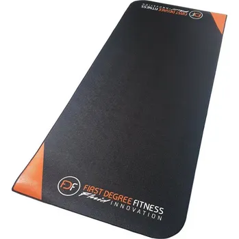 Zátěžová podložka Podložka FIRST DEGREE, pod veslařský trenažér, 225 cm, černá