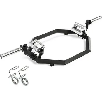 Tyč činky Universální osa Hex Bar ATX LINE pro - otočná madla a 3 různé šíře úchopu