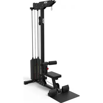 Kombinovaná horní/spodní kladka ATX LINE, cihličkové závaží 115 kg + přídavné závaží