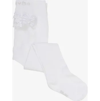 Minymo - Kojenecné punčochy s krajkou - White Varianta:: 80/86
