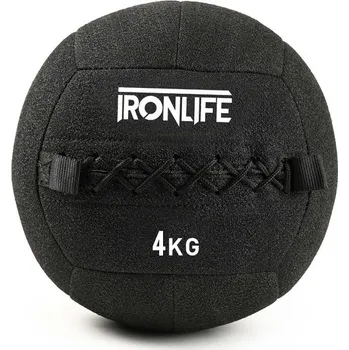 Medicinbal Pro Wall Ball IRONLIFE; KEVLAR, 4 kg