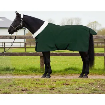 Deka pro koně Deka pro koně Tmavě zelená 145 cm Polartec fleece