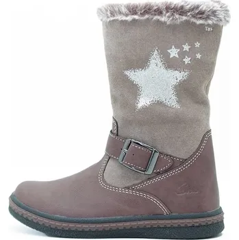 Dívčí kozačky Ciao Beige 8674551 27