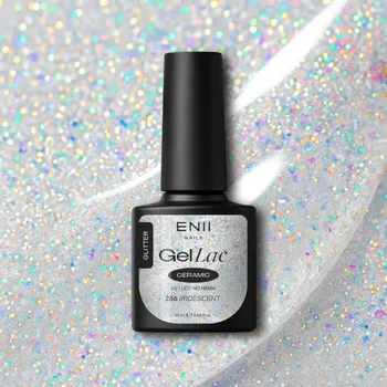 Lak na nehty ENII NAILS Gel lak Ceramic 286 Iridescent - gelový lak bez HEMA, 10 ml