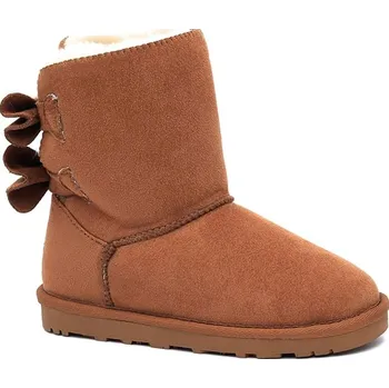 Dívčí kozačky ISLAND BOOT Hellbraun 1177937 35