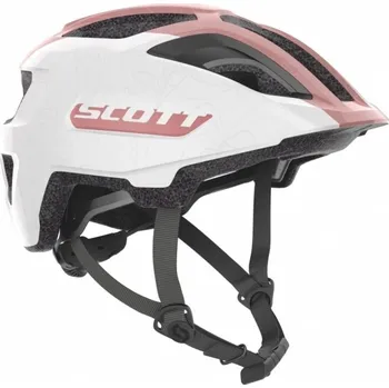 Cyklistická přilba Dětská helma SCOTT Helmet Spunto Junior Pearl White/Pink