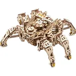 Ugears 3D dřevěné mechanické puzzle Šestinohý průzkumník (hexapod)